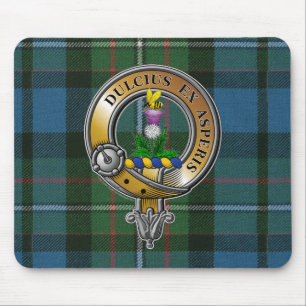 Ferguson Tartan & Badge Mouse Mat