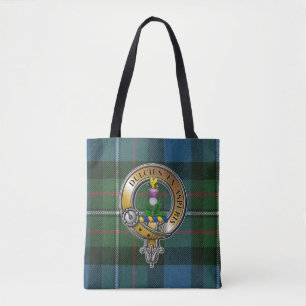 Ferguson Tartan & Badge Tote Bag