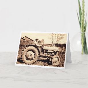 Ferguson tractor 1950 card