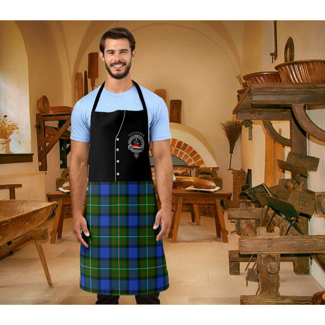 Fergusson Clan Badge & Tartan Kilt Apron (Creator Uploaded)