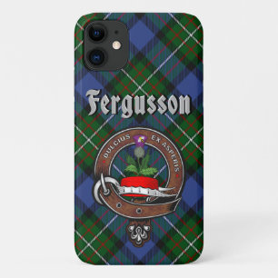 Fergusson Clan Badge & Tartan Phone Case