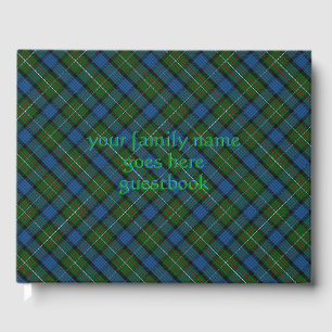 Fergusson Official Tartan Guest Book
