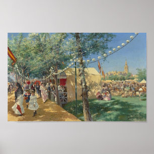 Feria de Sevilla, Manuel García y Rodríguez Poster