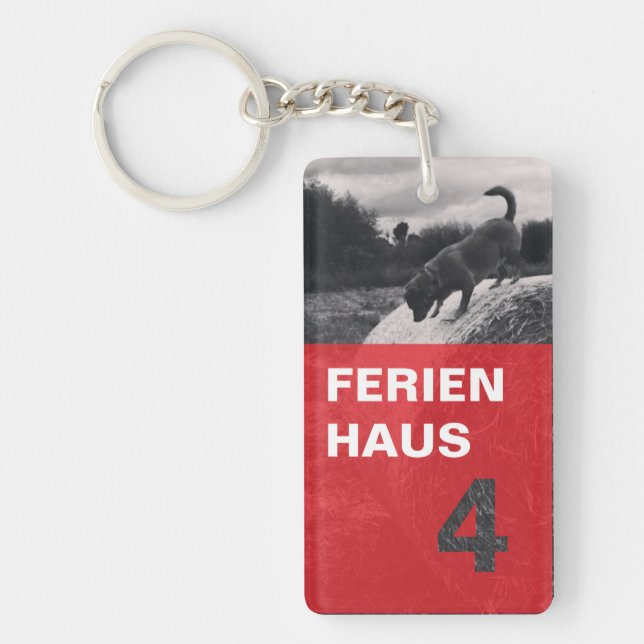 Ferienhaus Schlüsselanhänger Key Ring (Front)