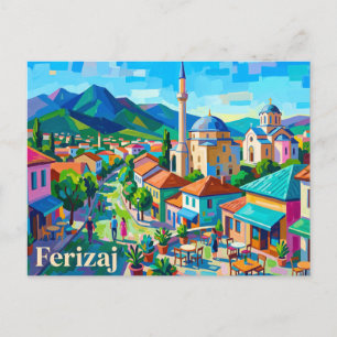 Ferizaj Kosovo Postcard