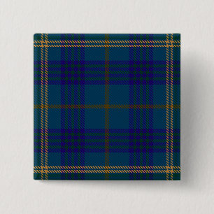 Fermanagh County Irish Tartan 15 Cm Square Badge