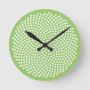 Fermat’s Spiral Round Clock