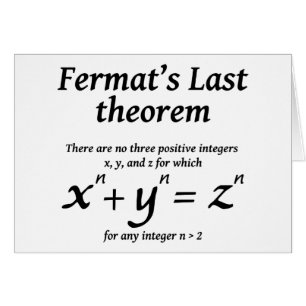 Fermat's Last Theorem