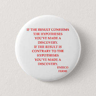 FERMI 6 CM ROUND BADGE