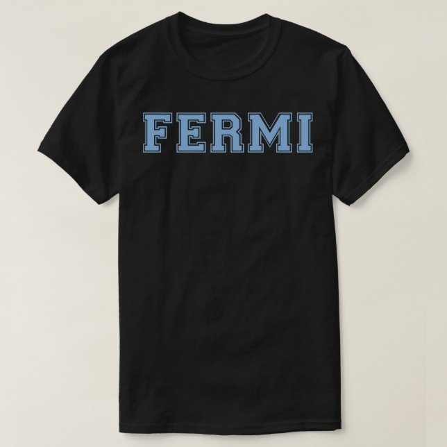 FERMI BLUE TShirt (Design Front)