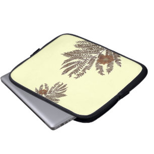 Fern and Flower Laptop Sleeve
