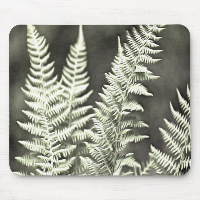 Fern Artistic Abstract Mouse Mat (Front)