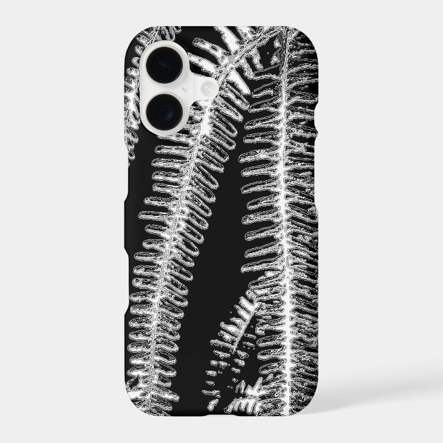 Fern black and white (Back)