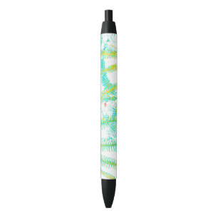 Fern black ink pen