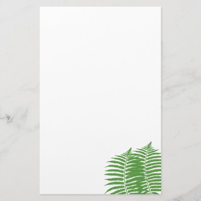 fern branch stationary stationery (Front)