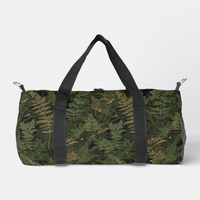 Fern Camouflage Suit Duffle Bag (Front)