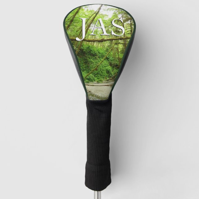 Fern Canyon I at Redwood National Park Golf Head Cover (Front)
