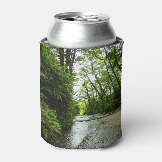 Fern Canyon II at Redwood National Park Can Cooler (Can Front)
