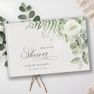 Fern Eucalyptus Greenery Foliage Bridal Shower Guest Book
