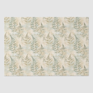 Fern & Eucalyptus Skeleton Leaf Decoupage Paper