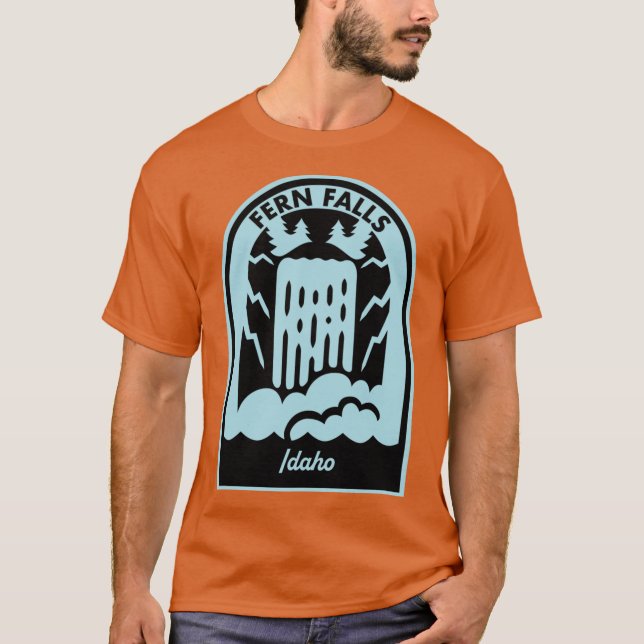 Fern Falls Idaho T-Shirt (Front)
