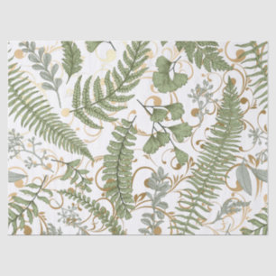 Fern Floral Pattern Tissue Paper