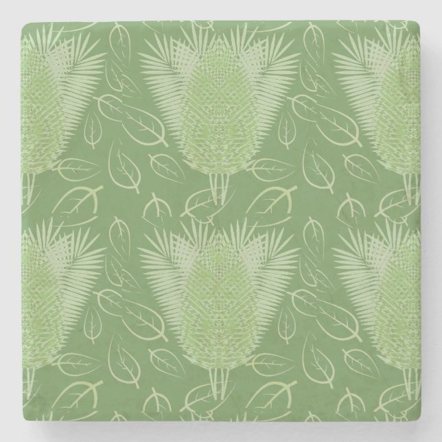 Fern Forest Mix n Match Stone Coaster (Front)