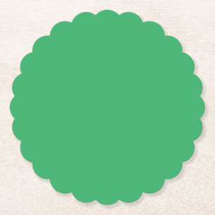 Fern,Frog Green,Gulf Stream, Paper Coaster