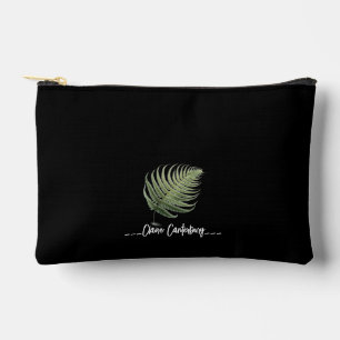 Fern Frond Nature-Inspired Accessory Pouch