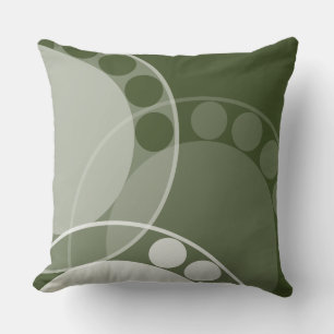 Fern Frond Pattern-Throw Cushion