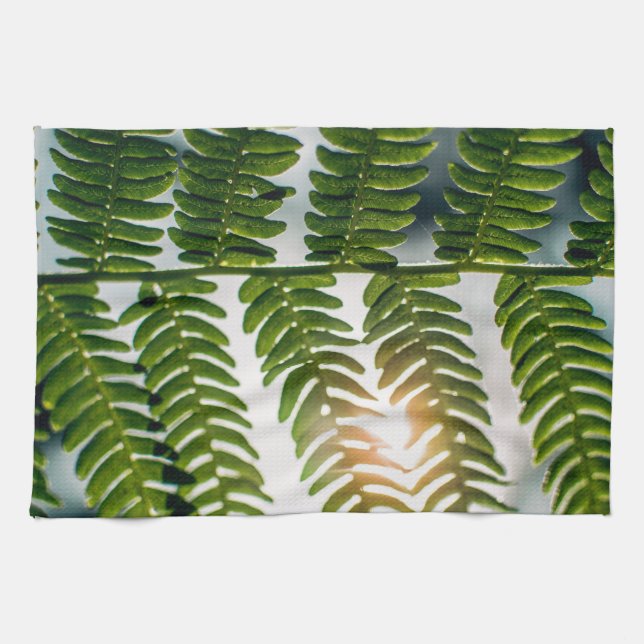 fern golly tea towel (Horizontal)