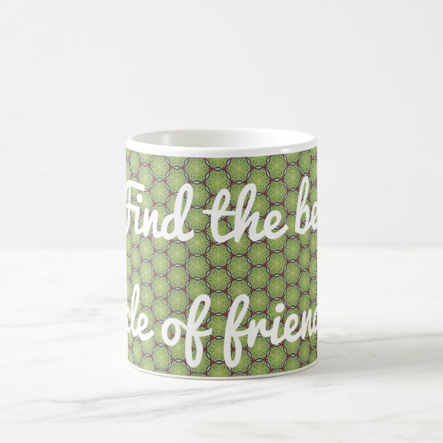 Fern Green Circle of Friends Coffee Mug (Center)