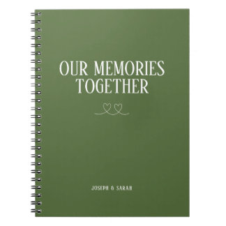 Fern Green Our Memories Together Notebook