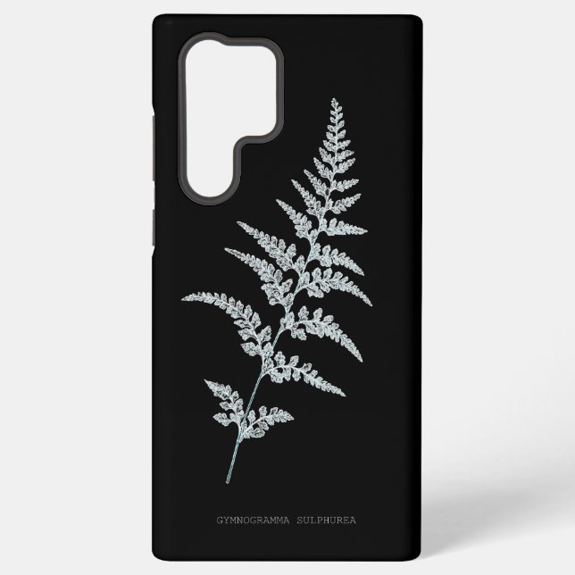Fern - Gymnogramma Sulphurea - X-ray effect - 03 Samsung Galaxy S22 Ultra Case (Back)