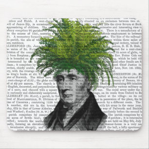 Fern Head Plant Head Mouse Mat
