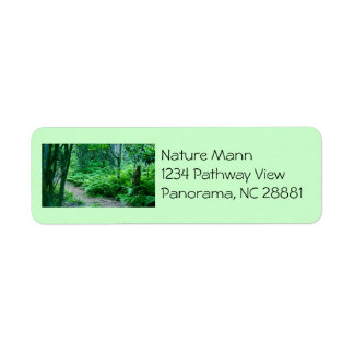 Fern Hiking Trail Address Label