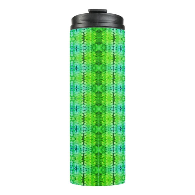 Fern Ikat 11  Thermal Tumbler (Front)