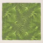 Fern in green scarf<br><div class="desc">Hand-painted vector fern pattern.</div>