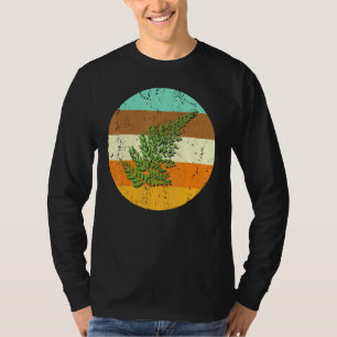 Fern Leaf Botanical Vascular Plants Green Flowerle T-Shirt