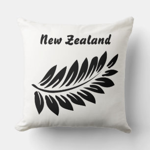 Fern leaf cushion
