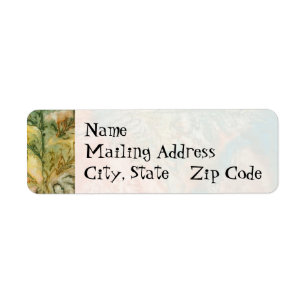 Fern Leaf- Return Address Label