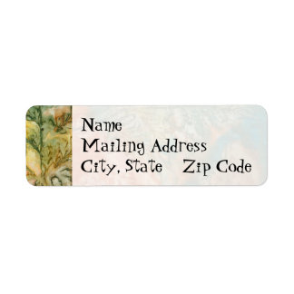 Fern Leaf- Return Address Label