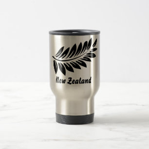 Fern leaf travel mug
