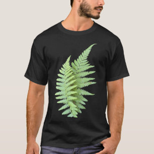 Fern Leaves Botanical Art for Spring and Autumn Gr T-Shirt