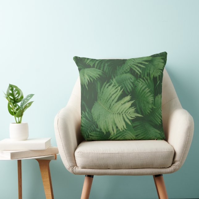 Fern Leaves Cushion (Chair)