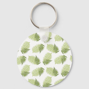 Fern Leaves Key Ring