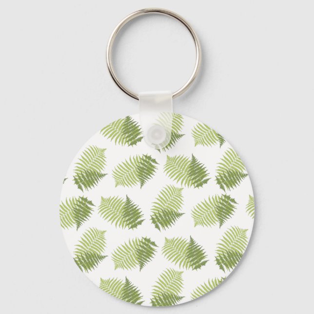 Fern Leaves Key Ring (Front)