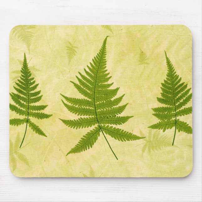Fern Mouse Mat (Front)