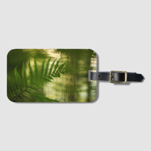 Fern Nature Photo Luggage Tag