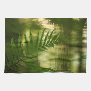Fern Nature Photo Tea Towel